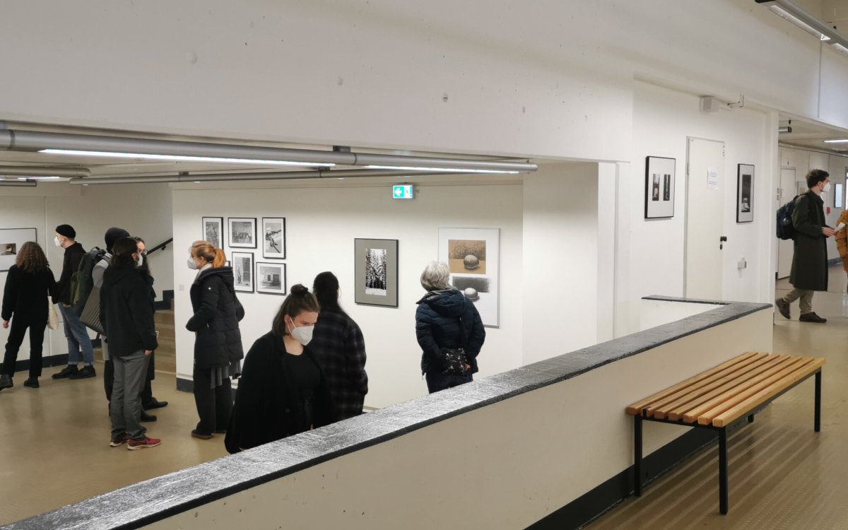 Ausstellungseröffnung im MZ Foyer Winterrundgang 2022